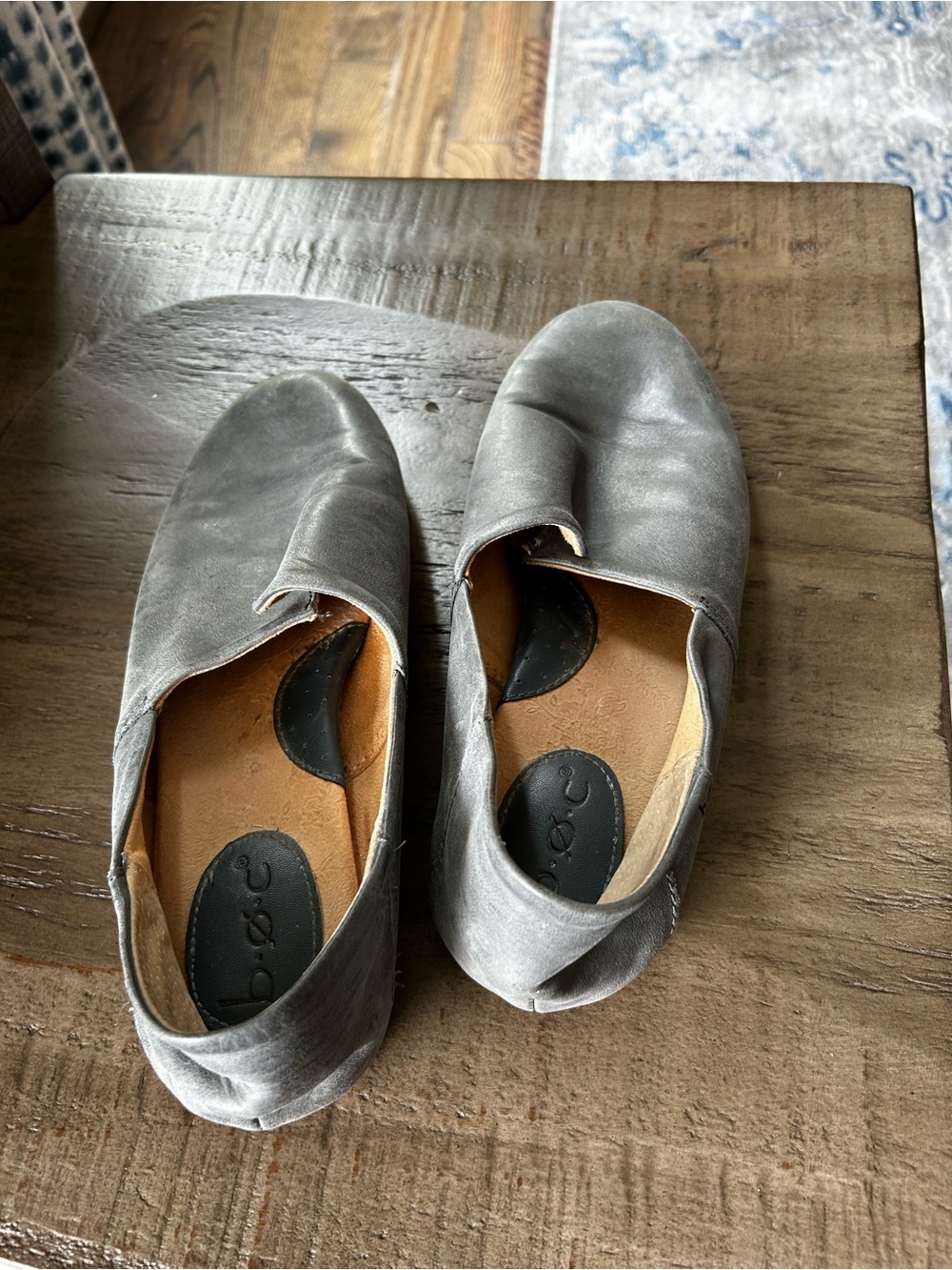 B.O.C. Suree Slip On Leather Flats